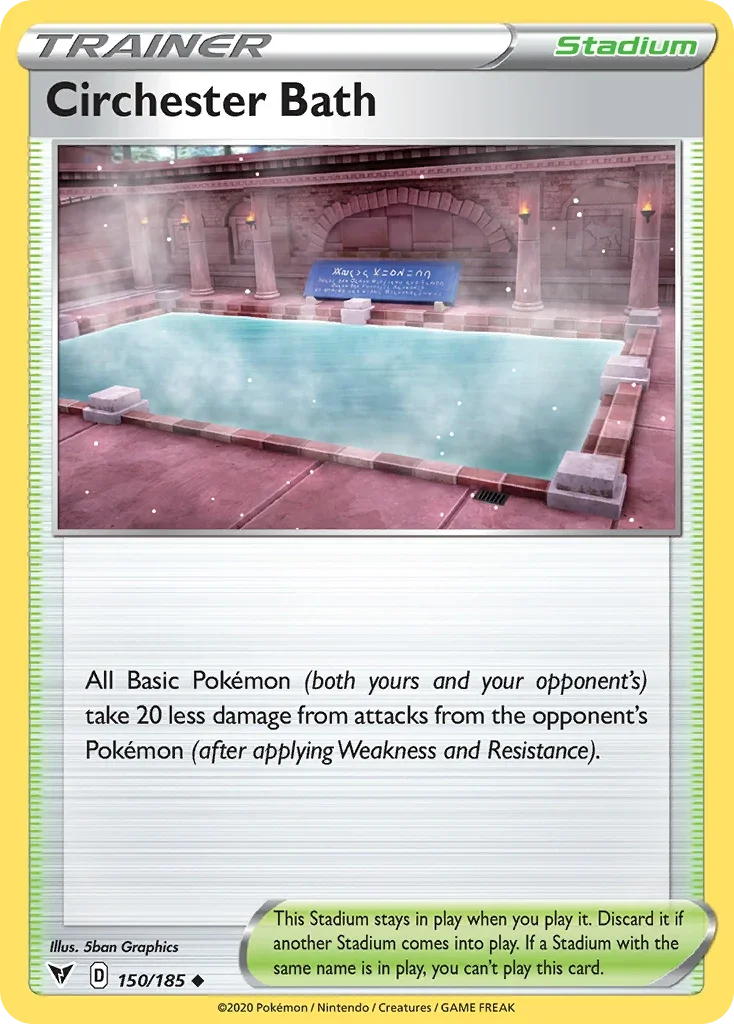 150/185 from Vivid Voltage Uncommon Trainer Card