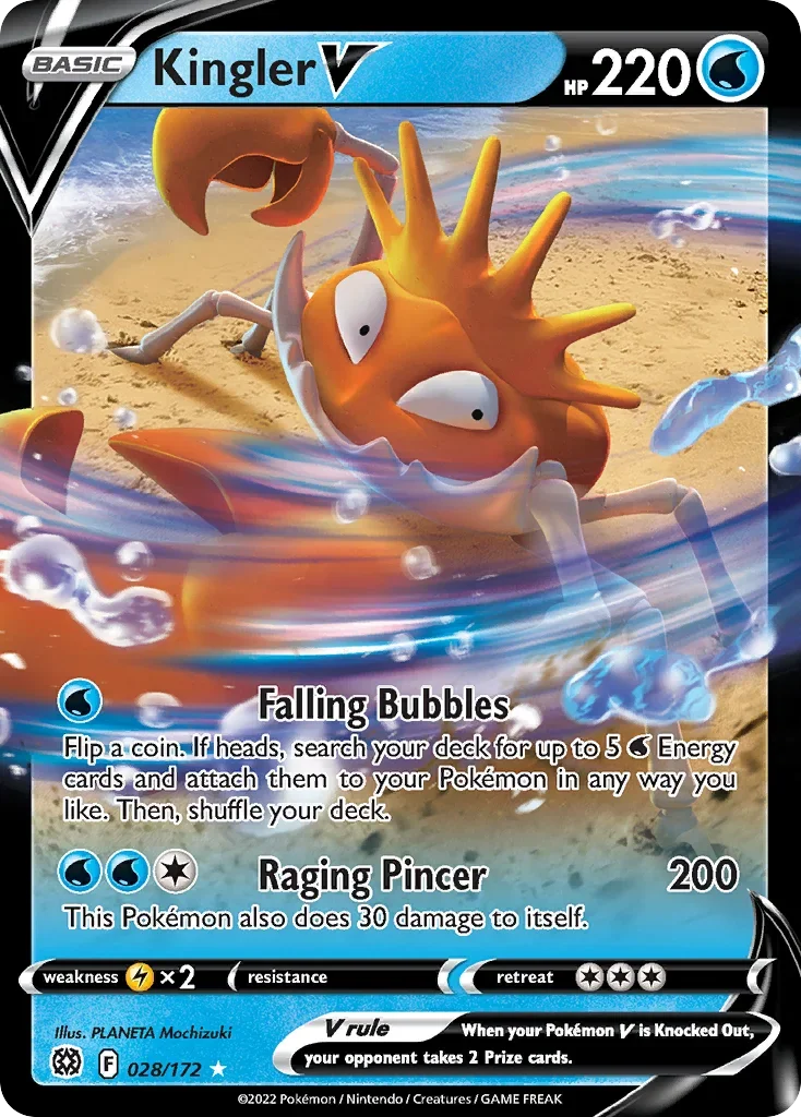 028/172 from Brilliant Stars Ultra Rare Pokemon Card