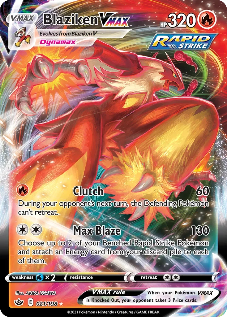 021/198 from Chilling Reign Ultra Rare Pokemon Card