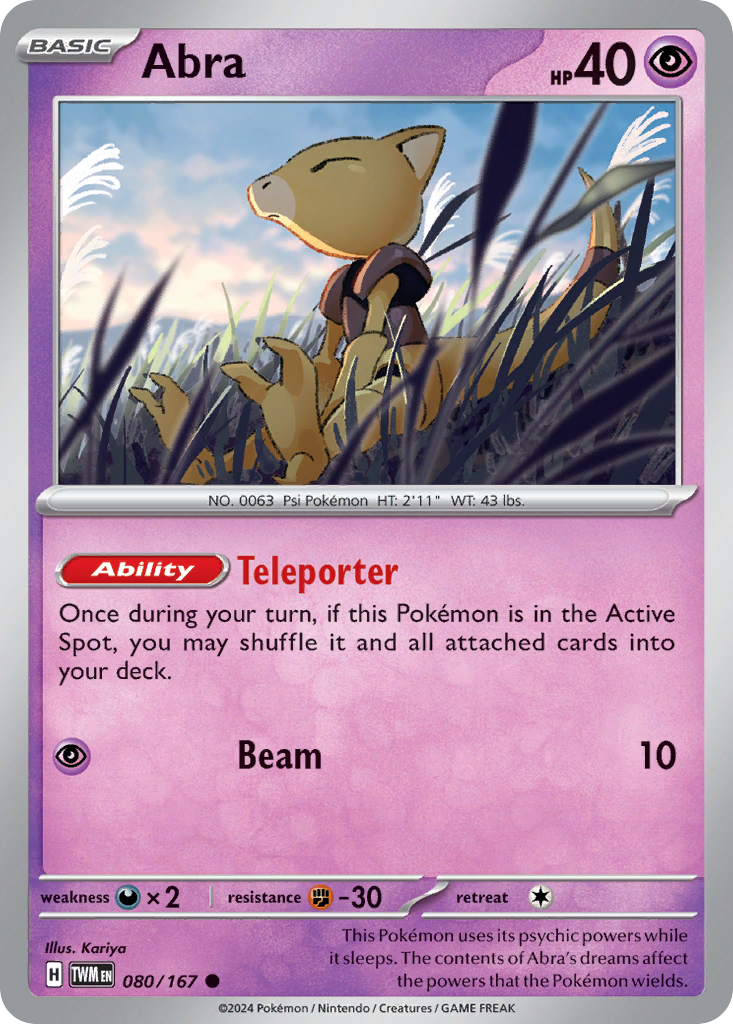 080/167 from Twilight Masquerade Common Pokemon Card