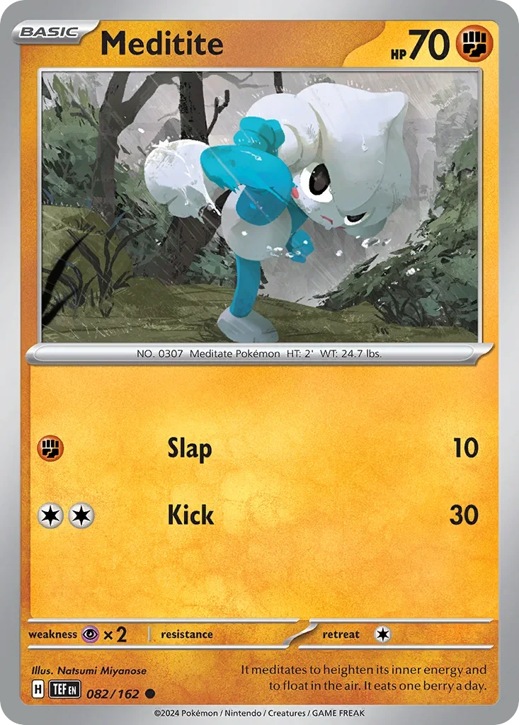 082/162 from Temporal Forces Common Pokemon Card