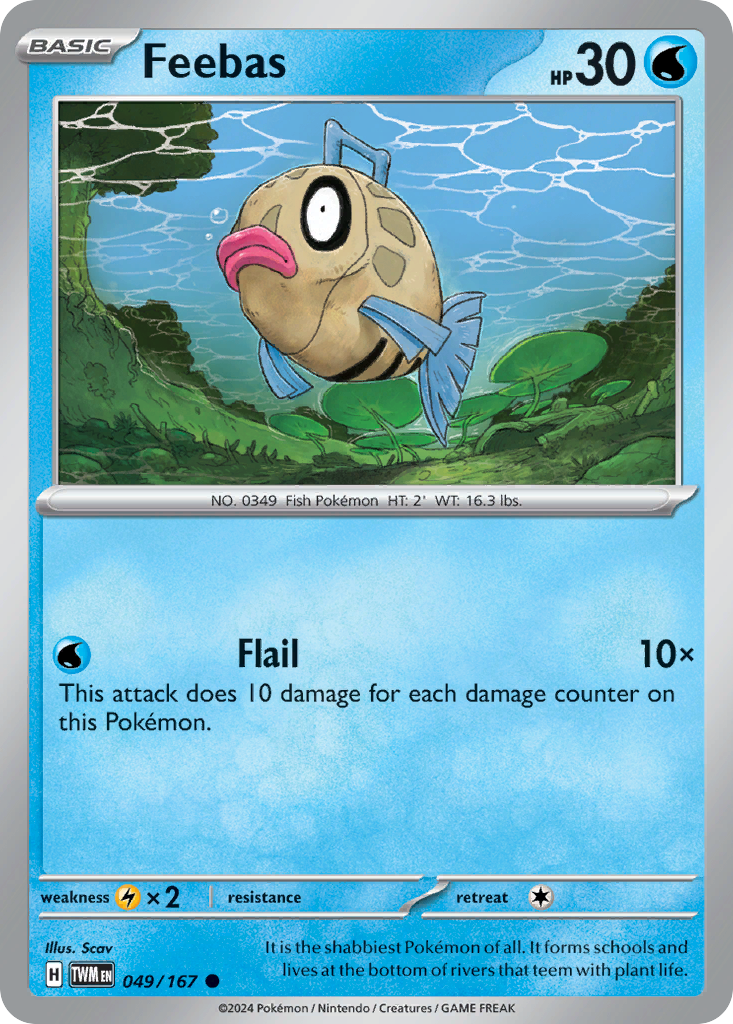 049/167 from Twilight Masquerade Card List Common Pokemon Card