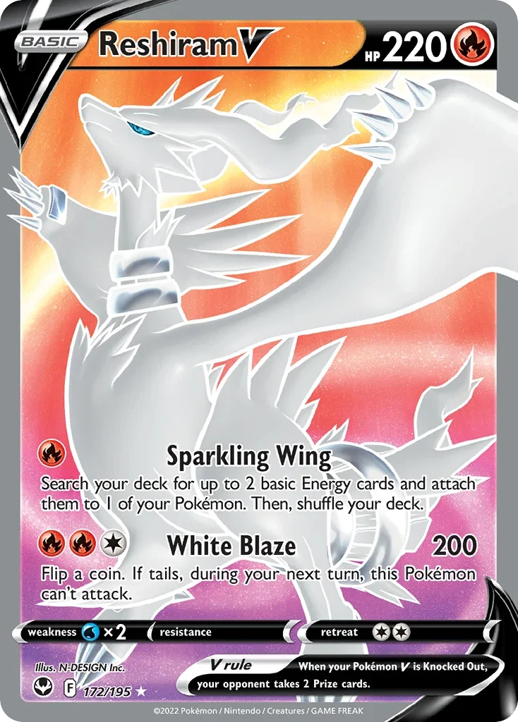 172/195 from Silver Tempest Ultra Rare Pokemon Card