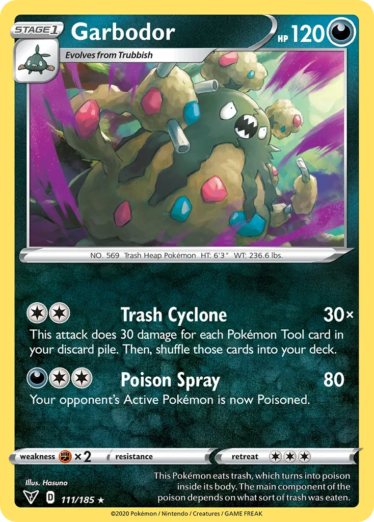 111/185 from Vivid Voltage Rare Pokemon Card