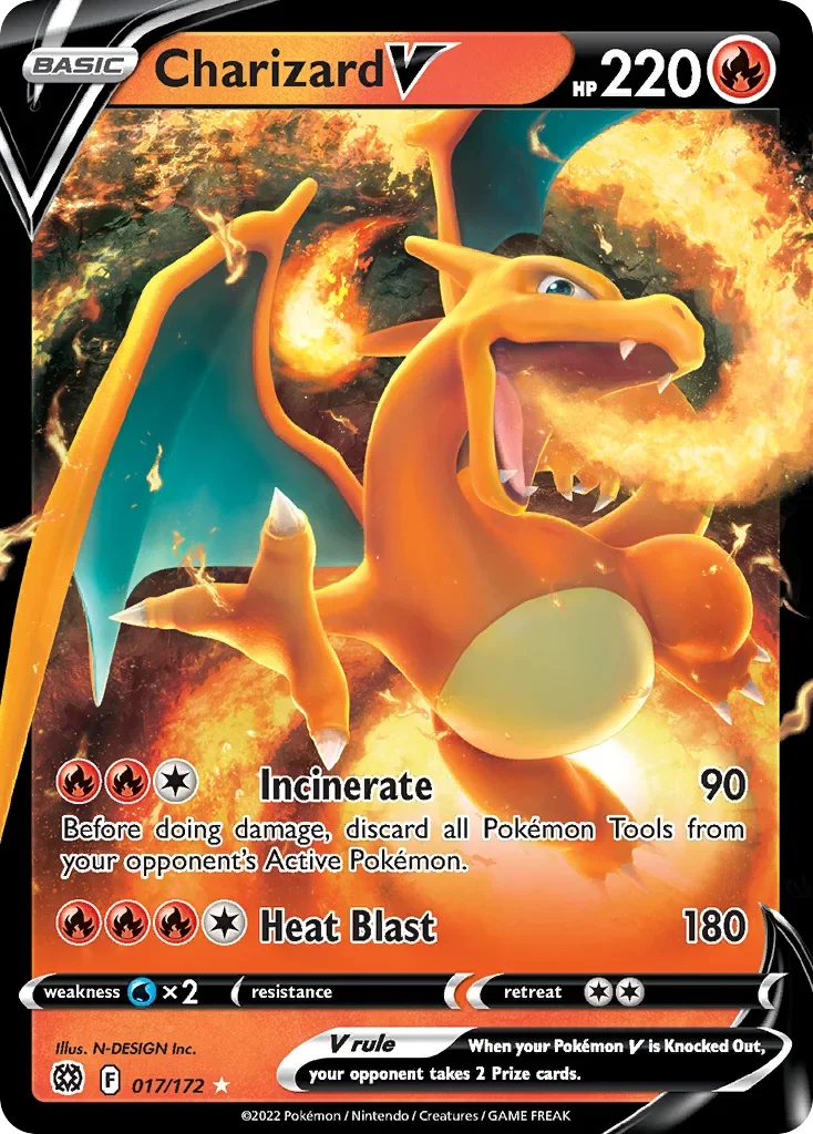 017/172 from Brilliant Stars Ultra Rare Pokemon Card