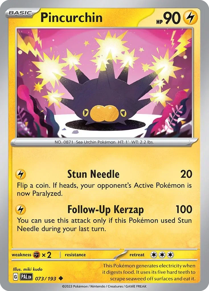 073/193 from Paldea Evolved Uncommon Pokemon Card