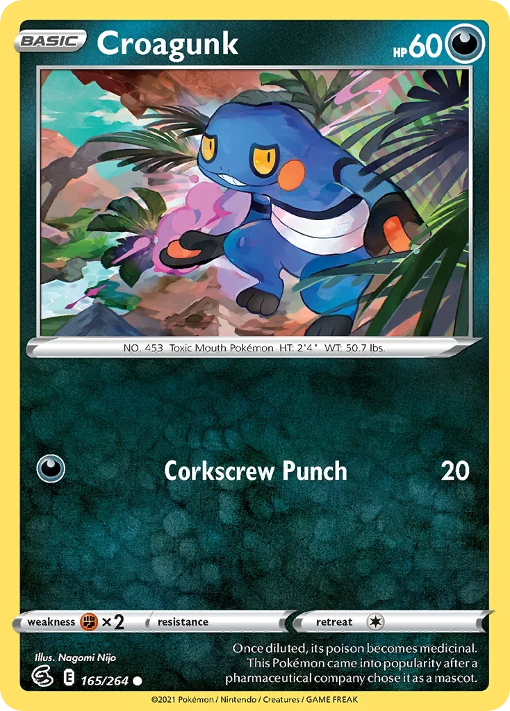 165/264 from Fusion Strike Common Pokemon Card