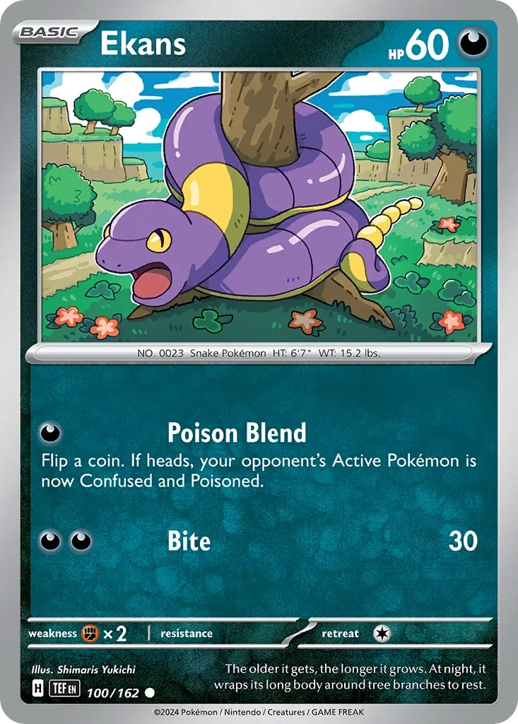 100/162 from Temporal Forces Common Pokemon Card