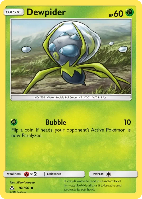16/156 from Ultra Prism Common Pokemon Card
