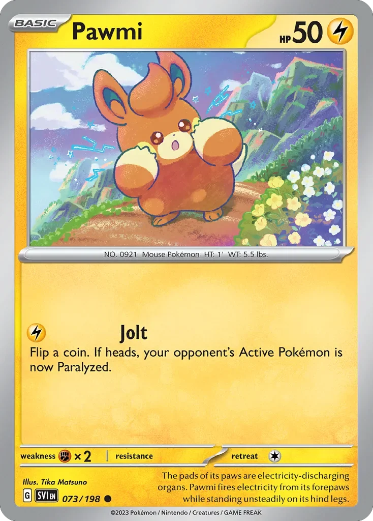 073/198 from Scarlet & Violet Common Pokemon Card