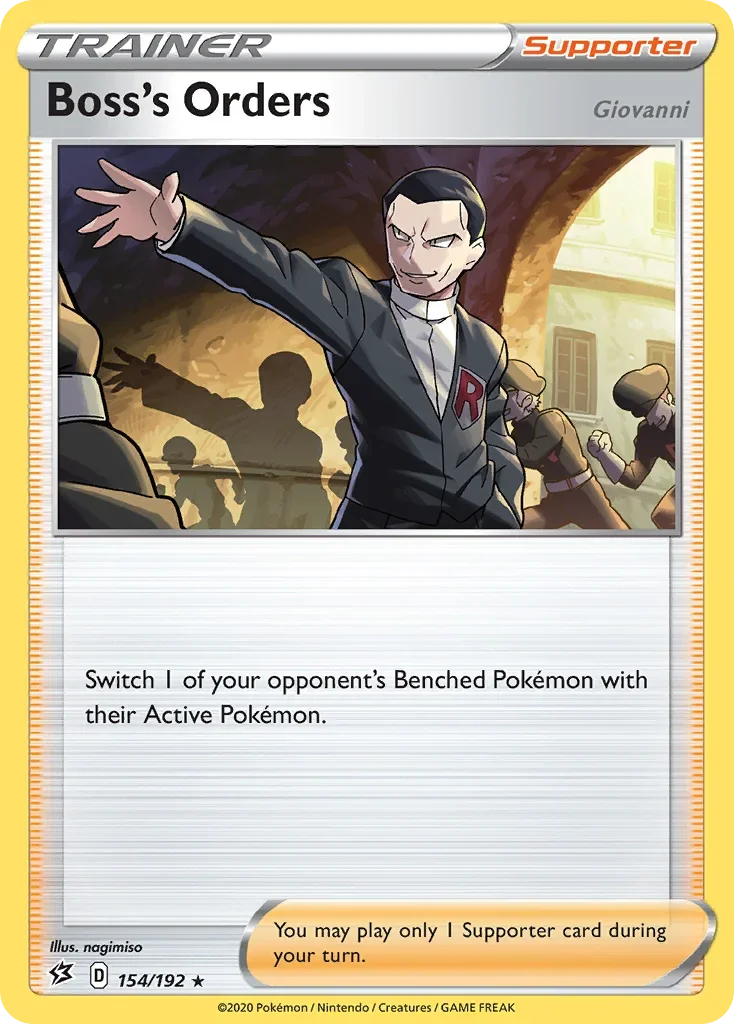 154/192 from Rebel Clash Holo Rare Trainer Card