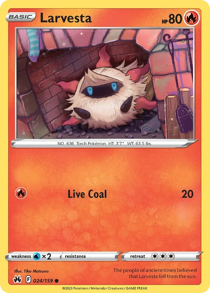 024/159 from Crown Zenith Common Pokemon Card