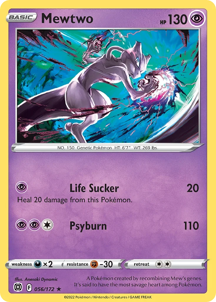 056/172 from Brilliant Stars Rare Pokemon Card