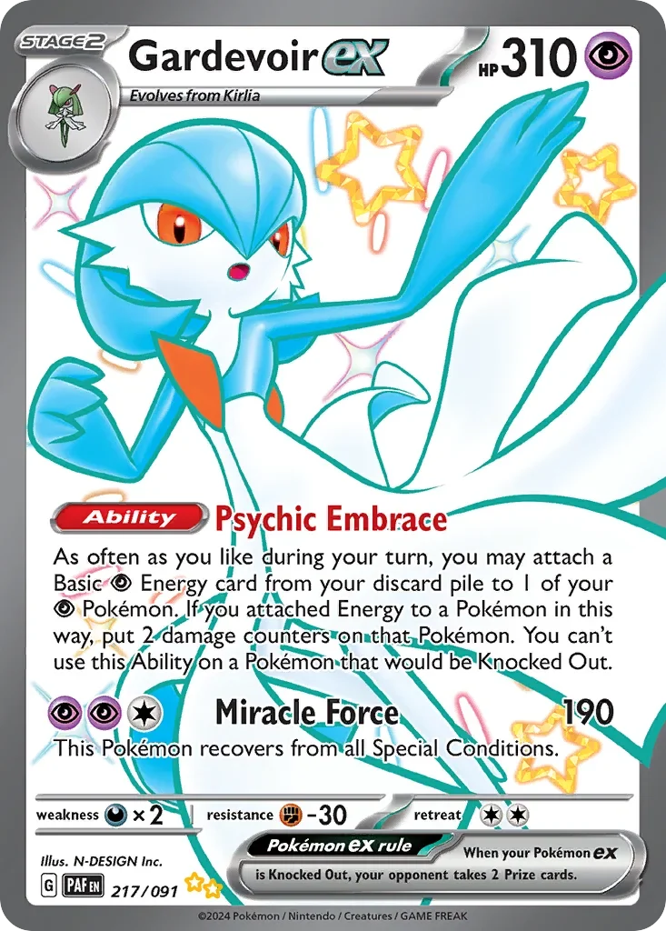 217/091 from Paldean Fates Shiny Ultra Rare Pokemon Card