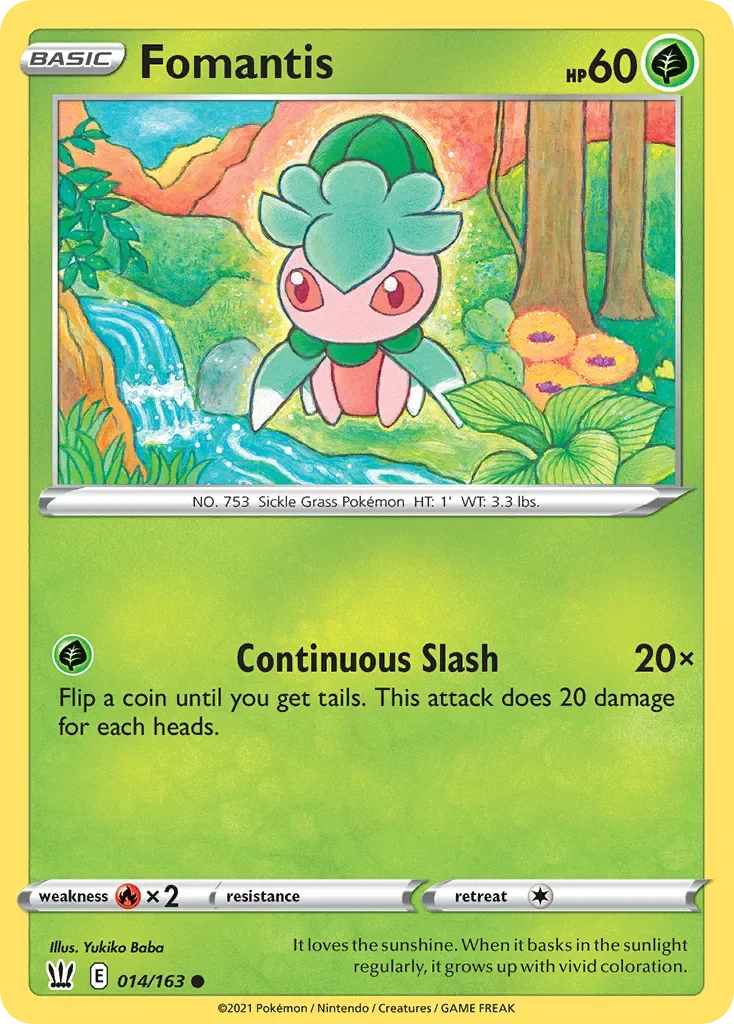 014/163 from Battle Styles Common Pokemon Card