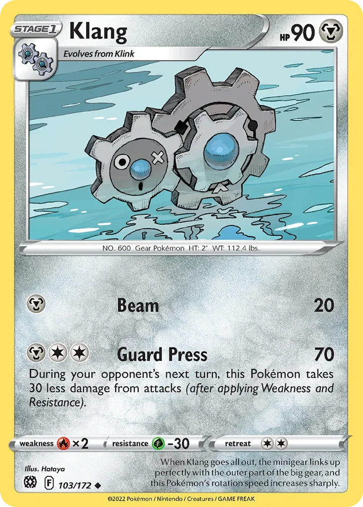 103/172 from Brilliant Stars Uncommon Pokemon Card