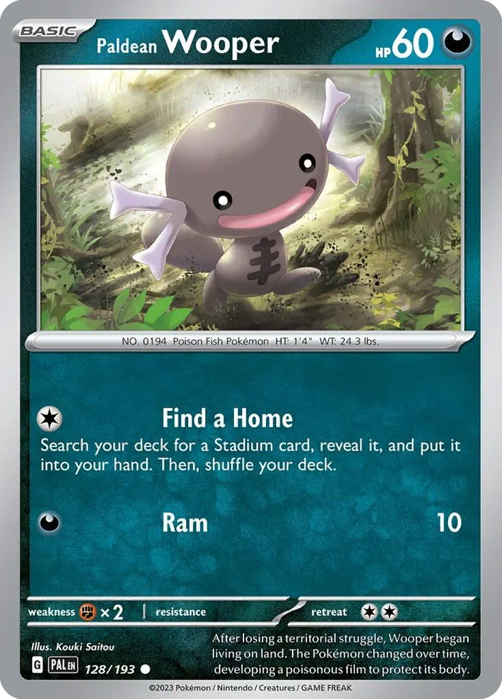 128/193 from Paldea Evolved Common Pokemon Card