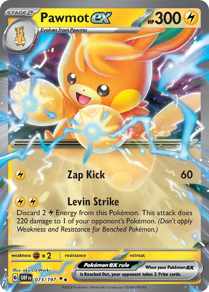 073/197 from Obsidian Flames Double Rare Pokemon Card