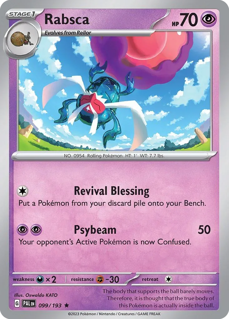 099/193 from Paldea Evolved Rare Pokemon Card