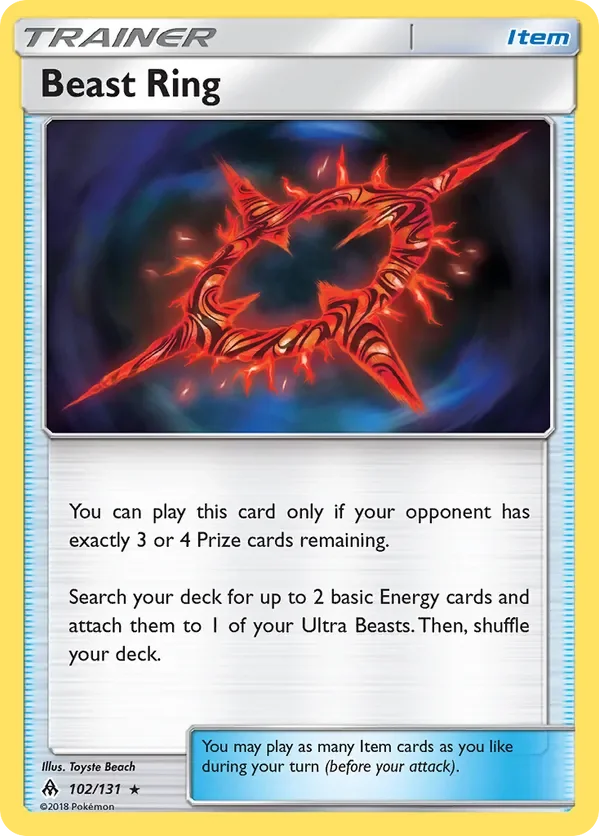 102/131 from Forbidden Light Rare Trainer Card