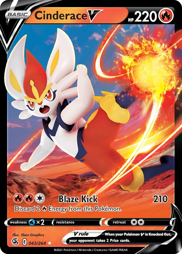 043/264 from Fusion Strike Ultra Rare Pokemon Card