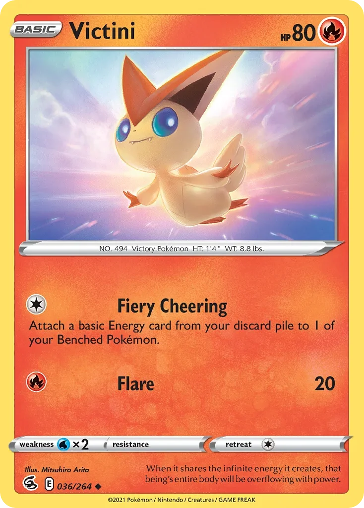 036/264 from Fusion Strike Uncommon Pokemon Card