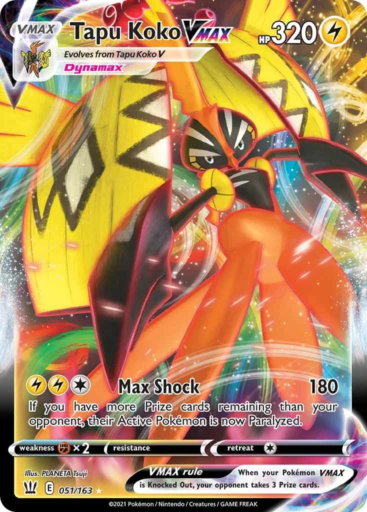 051/163 from Battle Styles Ultra Rare Pokemon Card