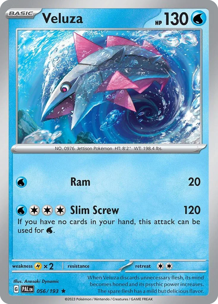 056/193 from Paldea Evolved Rare Pokemon Card