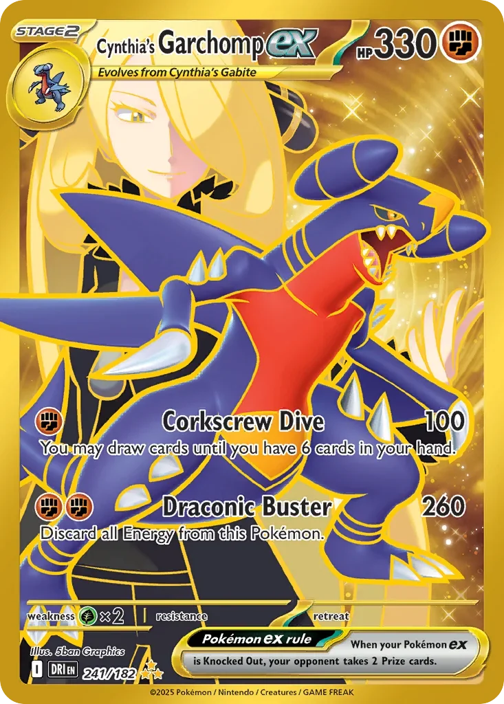 241/182 from Destined Rivals Hyper Rare Pokemon Card
