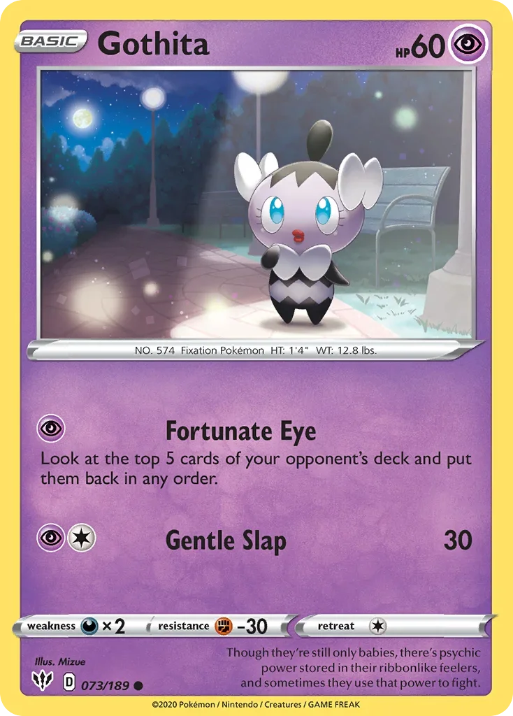 073/189 from Darkness Ablaze Common Pokemon Card