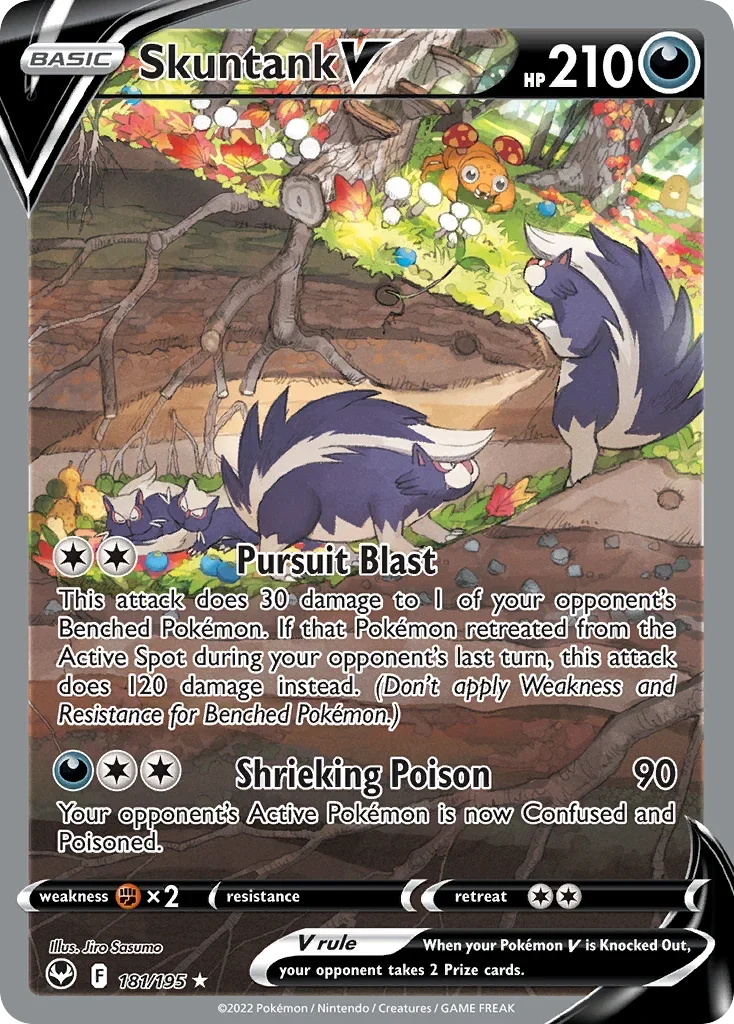 181/195 from Silver Tempest Ultra Rare Pokemon Card