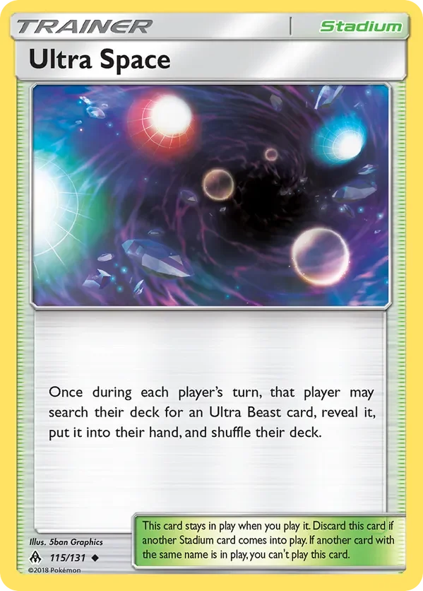 115/131 from Forbidden Light Uncommon Trainer Card