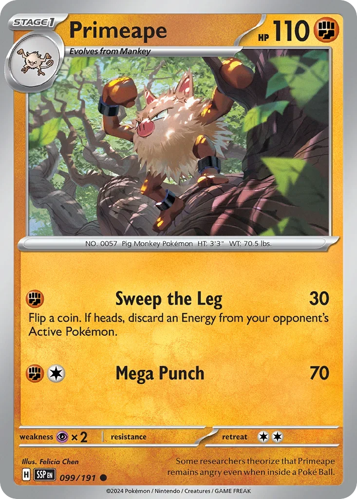 099/191 from Surging Sparks Card List Common Pokemon Card