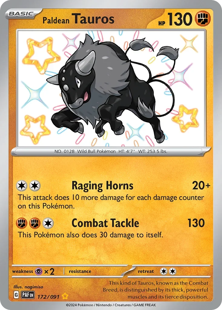 172/091 from Paldean Fates Shiny Rare Pokemon Card