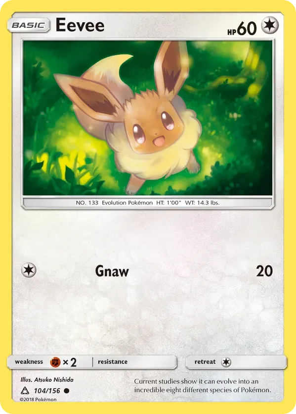 104/156 from Ultra Prism Common Pokemon Card