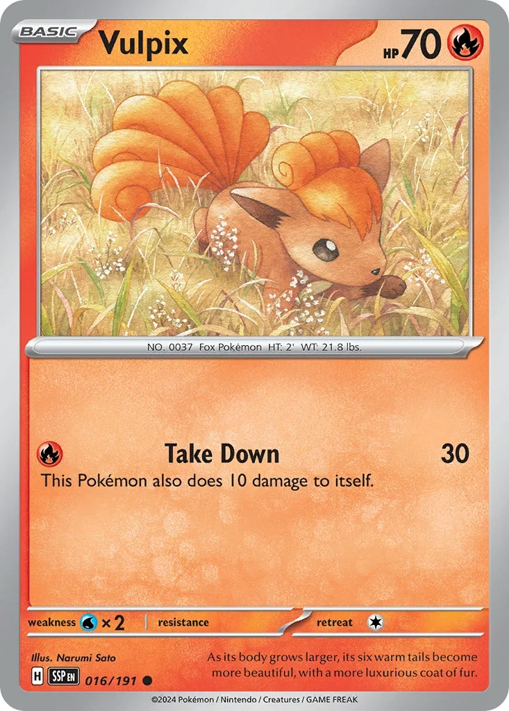 016/191 from Surging Sparks Card List Common Pokemon Card