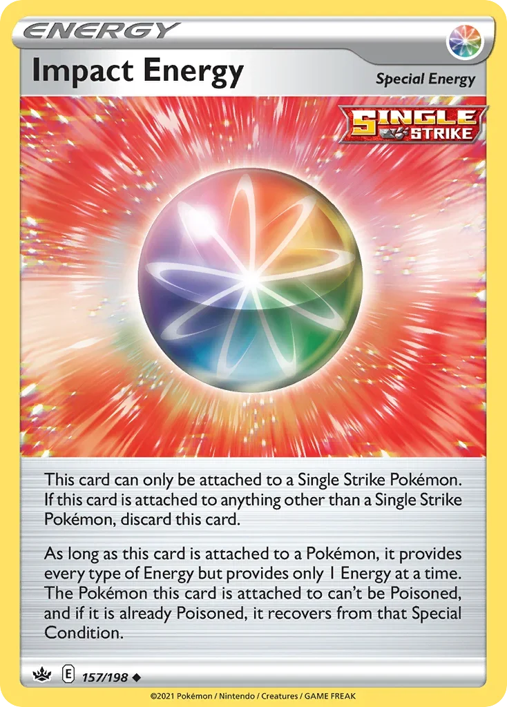 157/198 from Chilling Reign Uncommon Special Energy Card