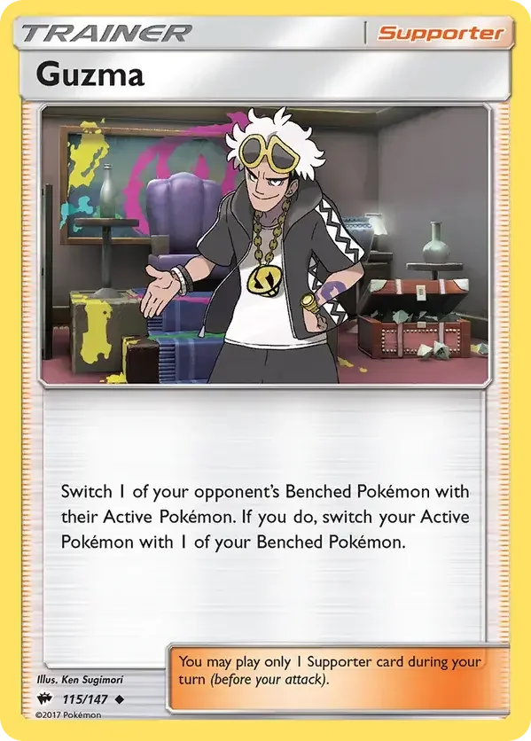 115/147 from Burning Shadows Uncommon Trainer Card