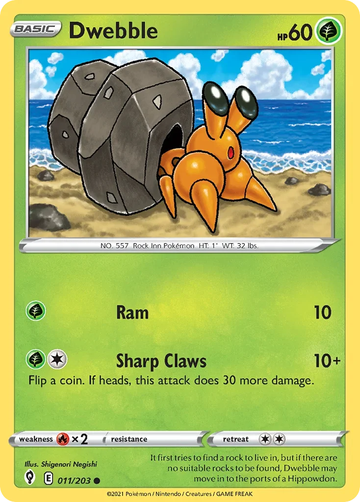 011/203 from Evolving Skies Common Pokemon Card