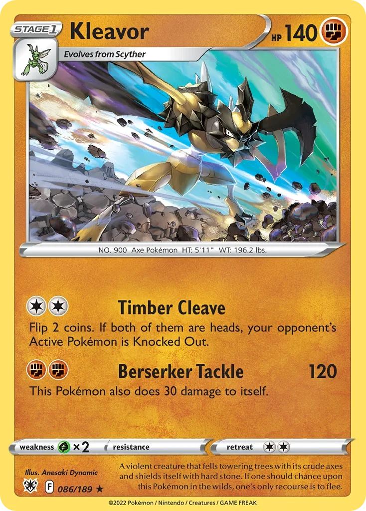 086/189 from Astral Radiance Holo Rare Pokemon Card