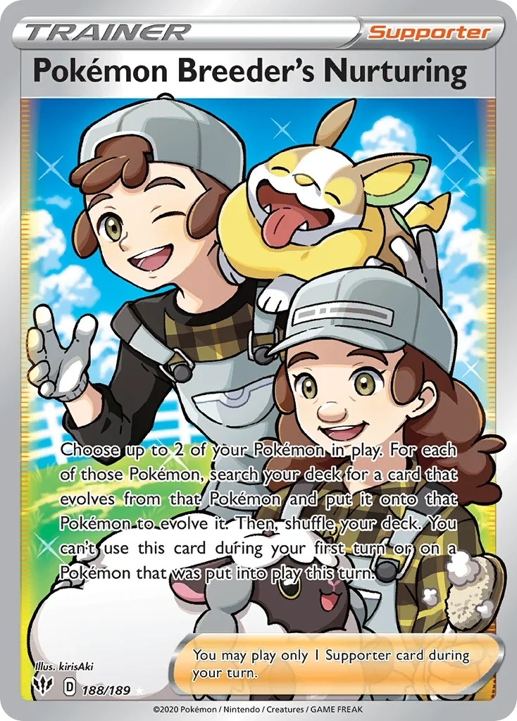 188/189 from Darkness Ablaze Full Art Trainer Card
