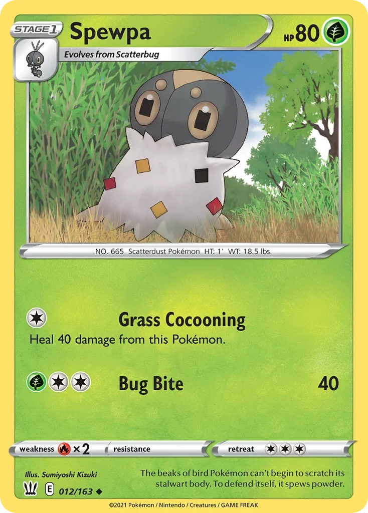 012/163 from Battle Styles Uncommon Pokemon Card