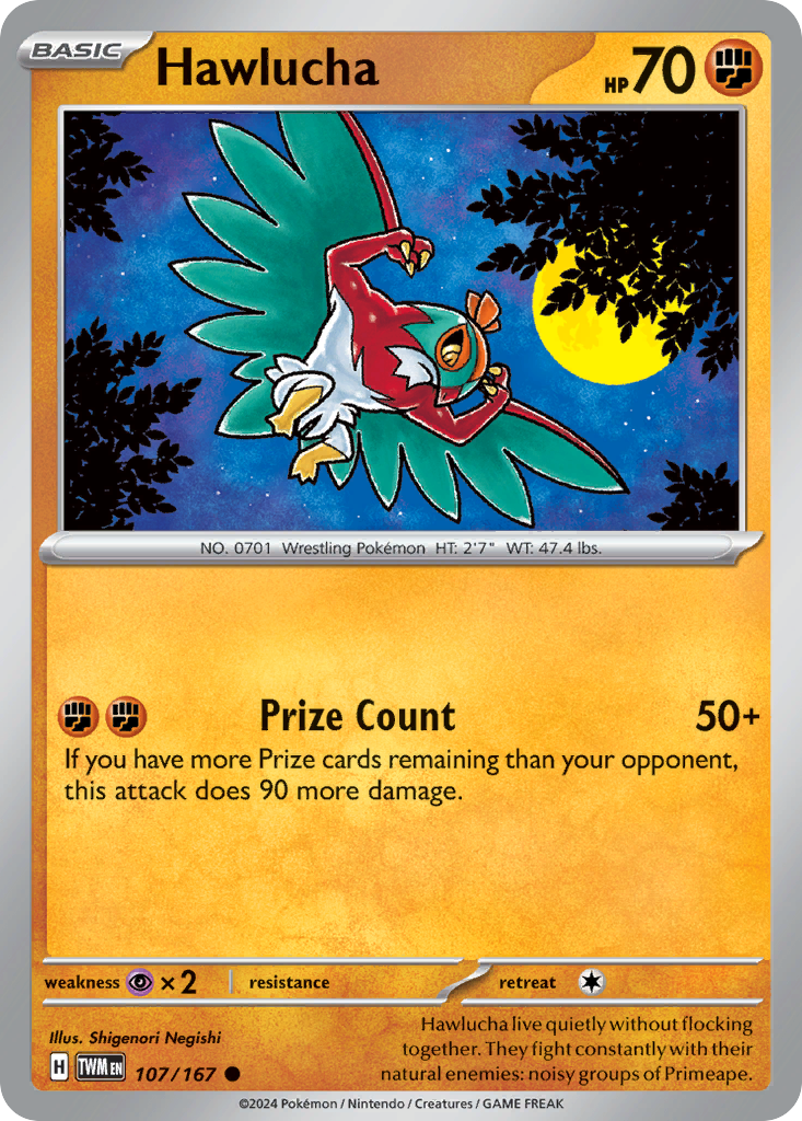 107/167 from Twilight Masquerade Common Pokemon Card