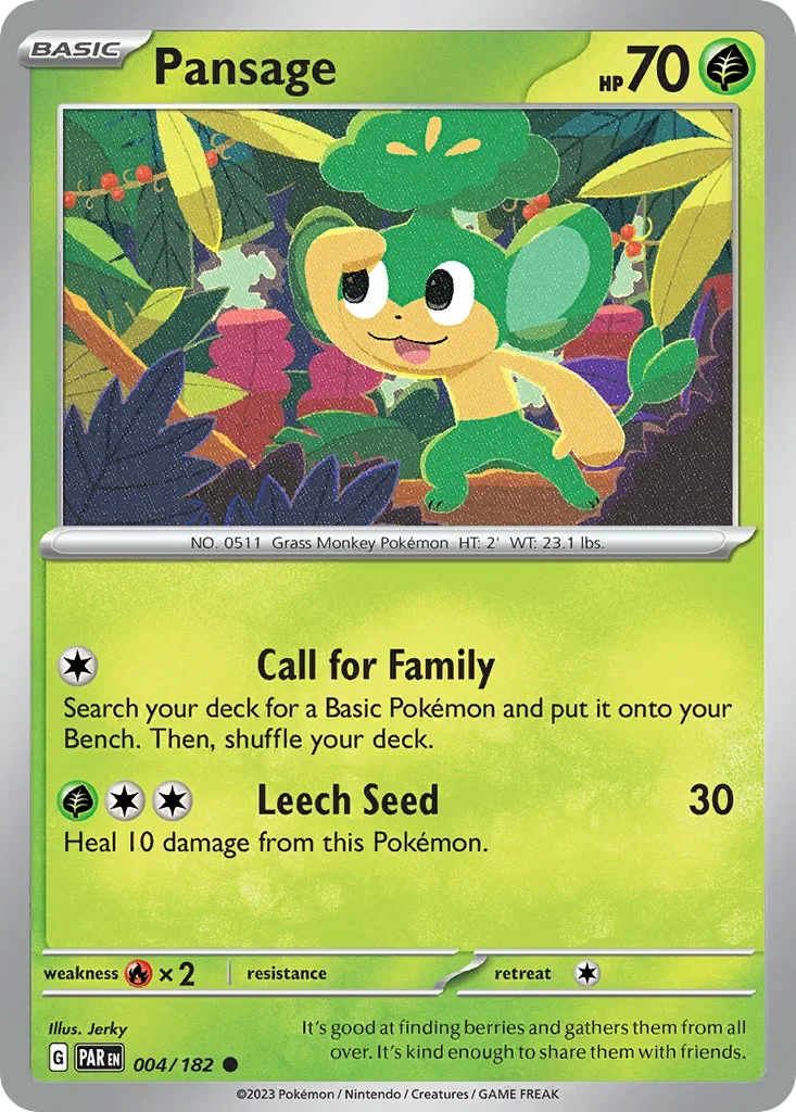 004/182 from Paradox Rift Common Pokemon Card