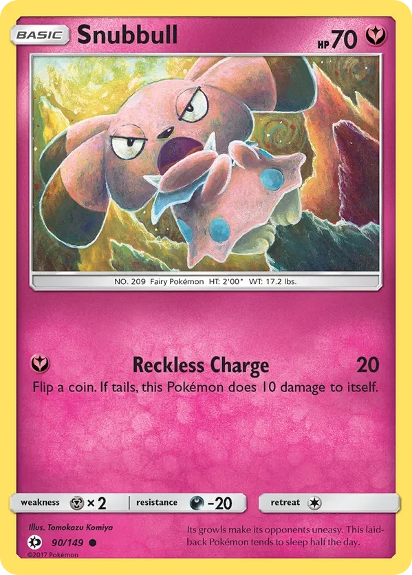 90/149 from Sun & Moon Base Common Pokemon Card