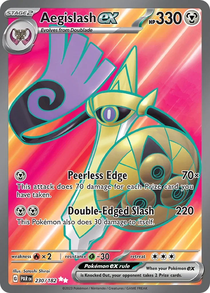 230/182 from Paradox Rift Ultra Rare Pokemon Card