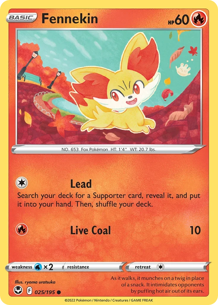 025/195 from Silver Tempest Common Pokemon Card