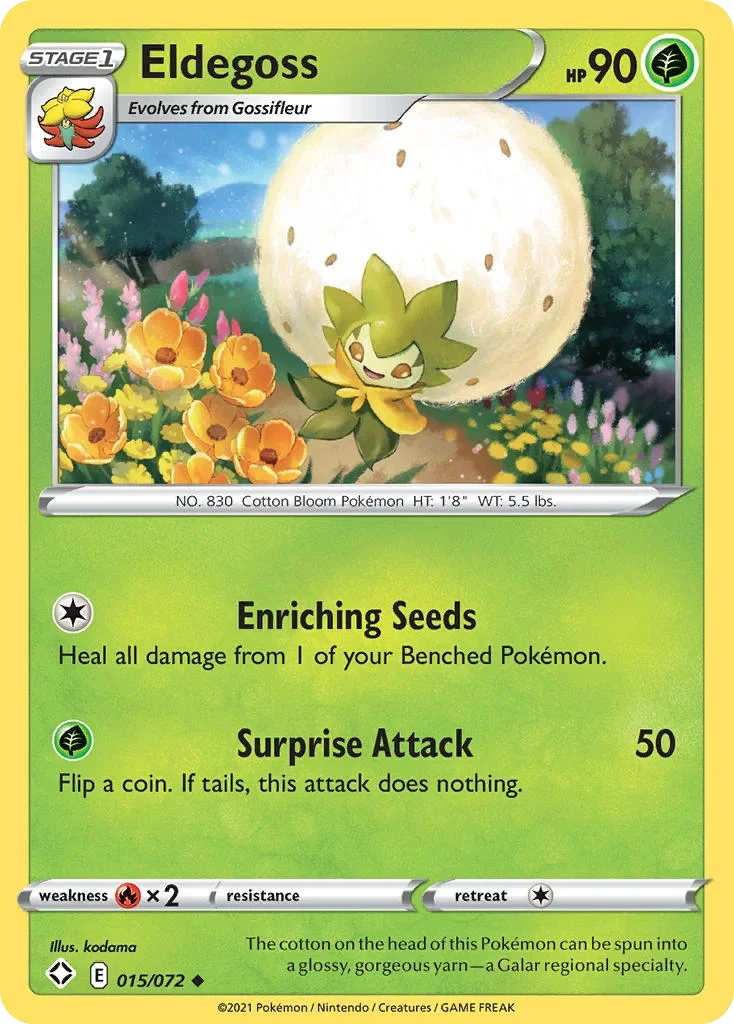 015/072 from Shining Fates Uncommon Pokemon Card