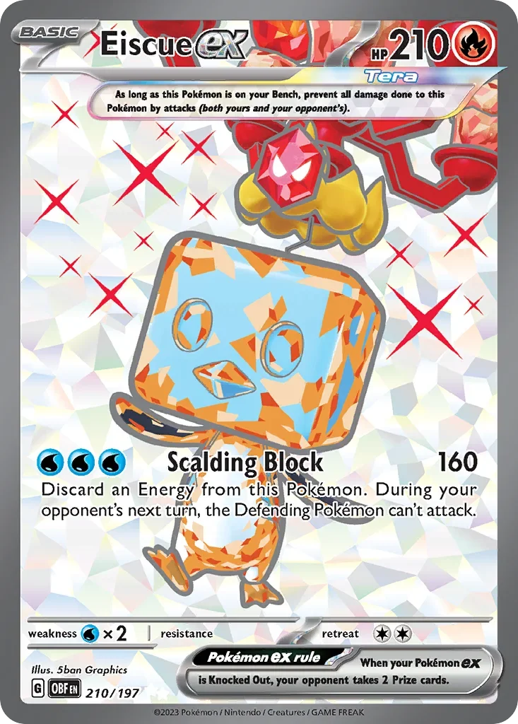 210/197 from Obsidian Flames Ultra Rare Pokemon Card