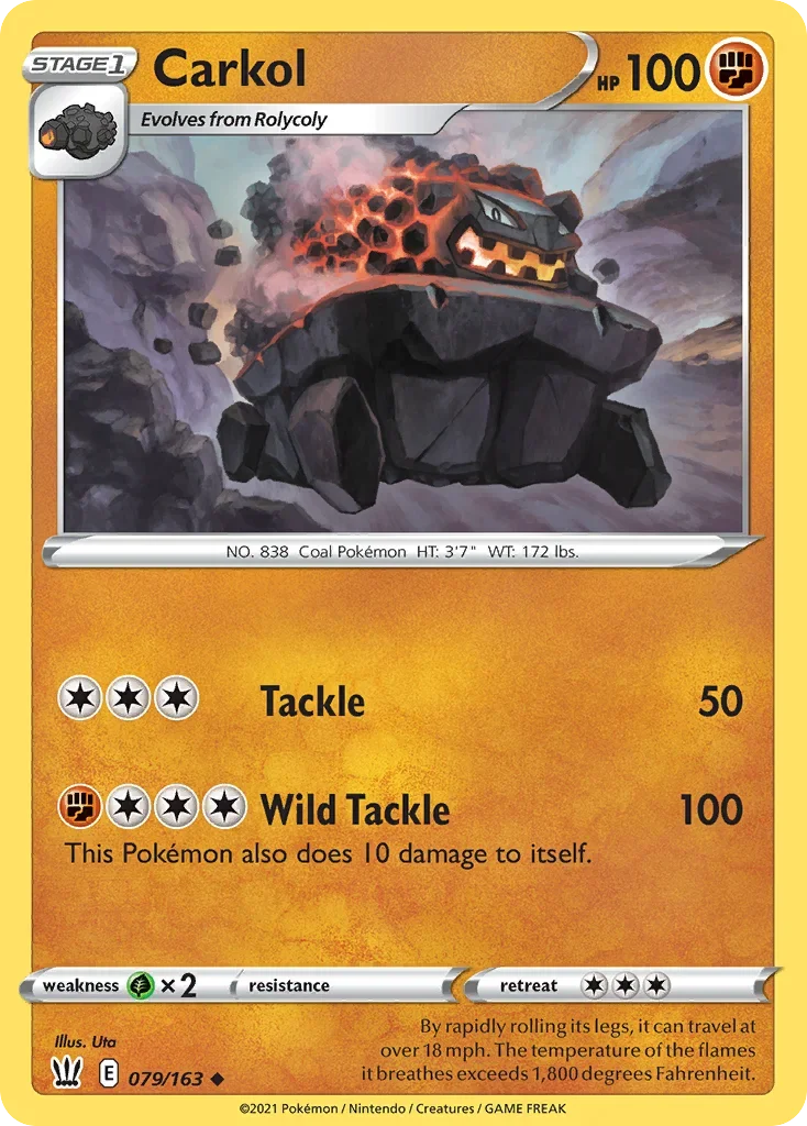 079/163 from Battle Styles Uncommon Pokemon Card